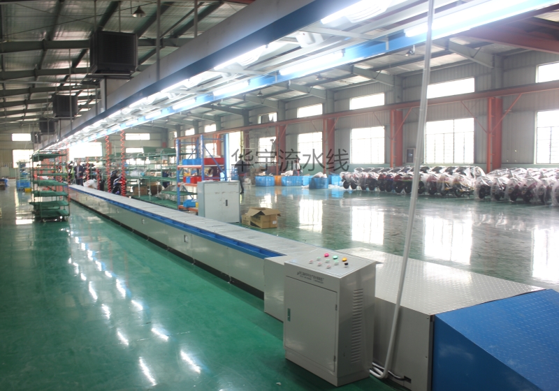 電動(dòng)車裝配流水線